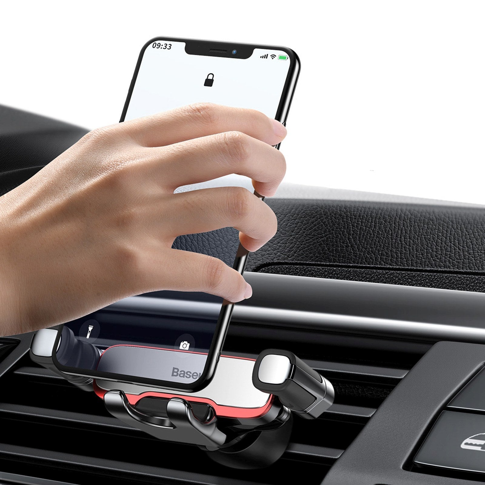 Mobile Phone Stands – Gravity clamp car holder for smartphone - Carlat