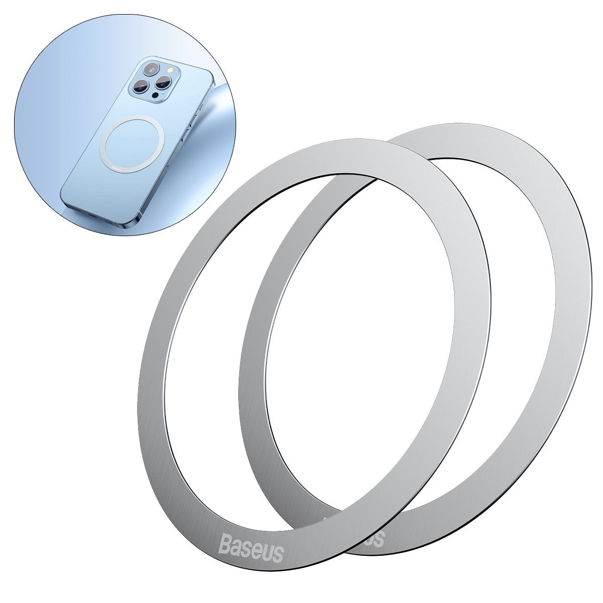 Mobile Phone Stands – Halo Series magnetic phone ring SET - Carlat