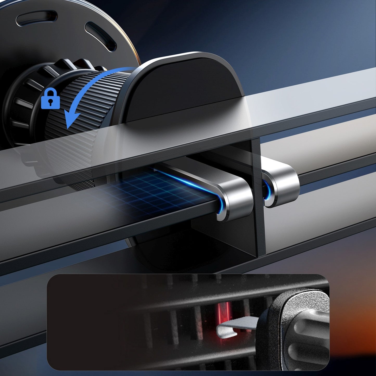 Mobile Phone Stands – Inductive car charger for a phone - Carlat