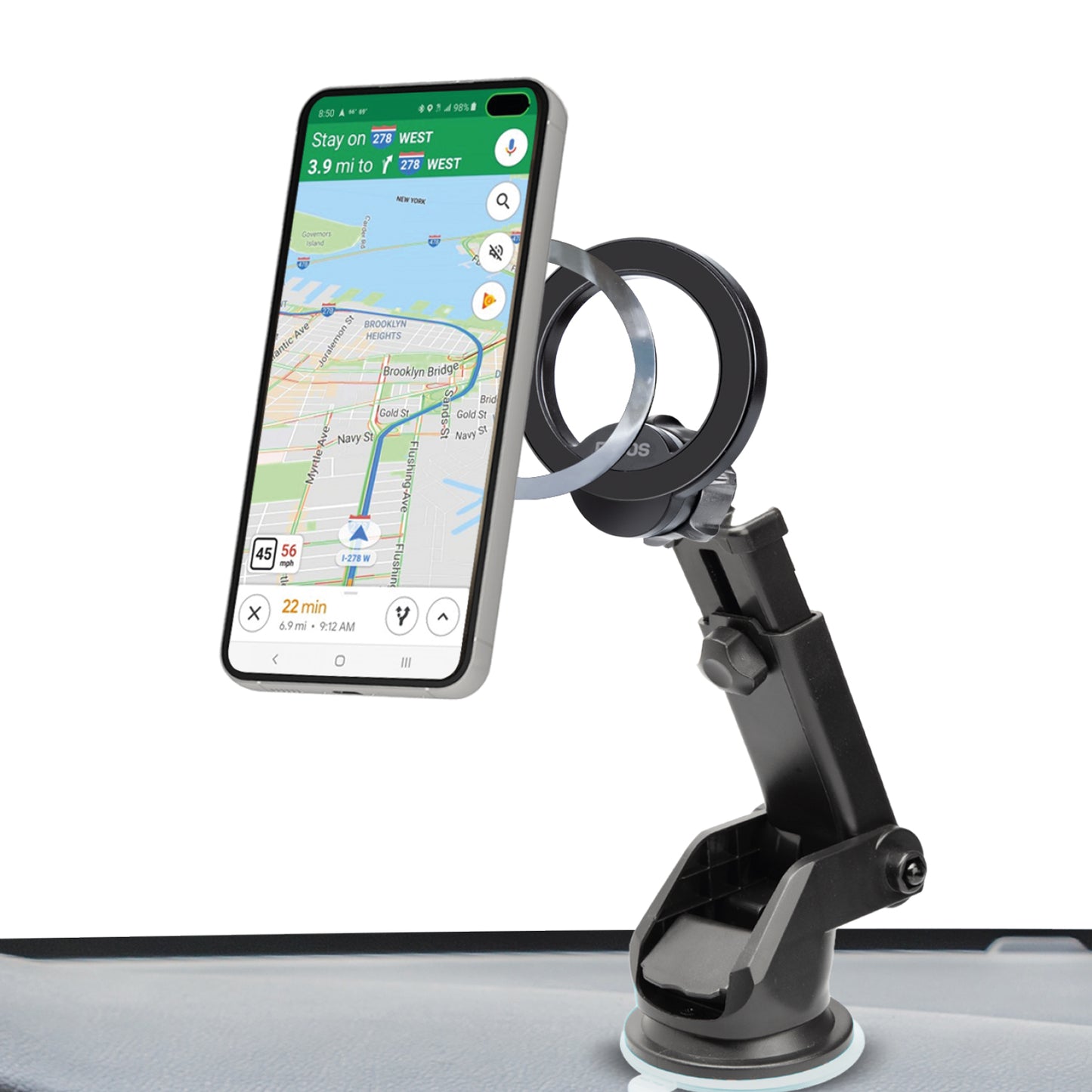 Mobile Phone Stands – MagSafe car smartphone holder for dashboard, - Carlat