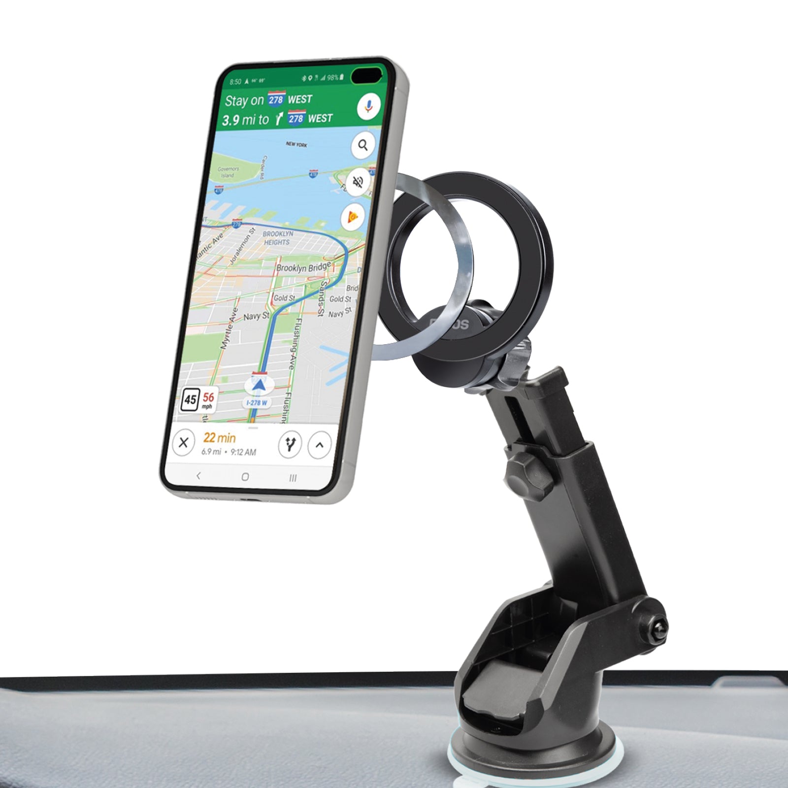 Mobile Phone Stands – MagSafe car smartphone holder for dashboard, - Carlat