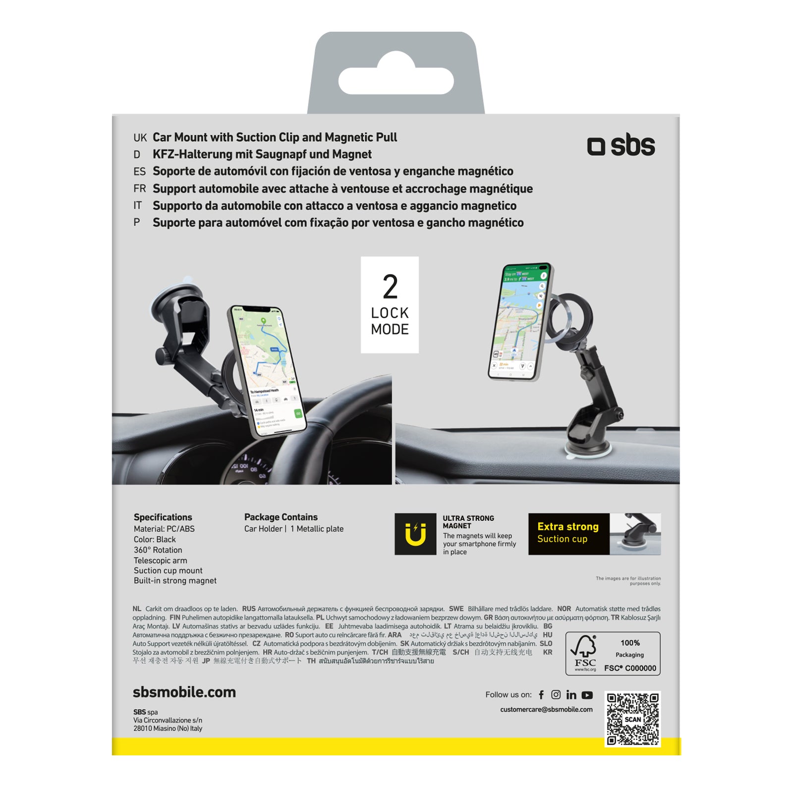 Mobile Phone Stands – MagSafe car smartphone holder for dashboard, - Carlat