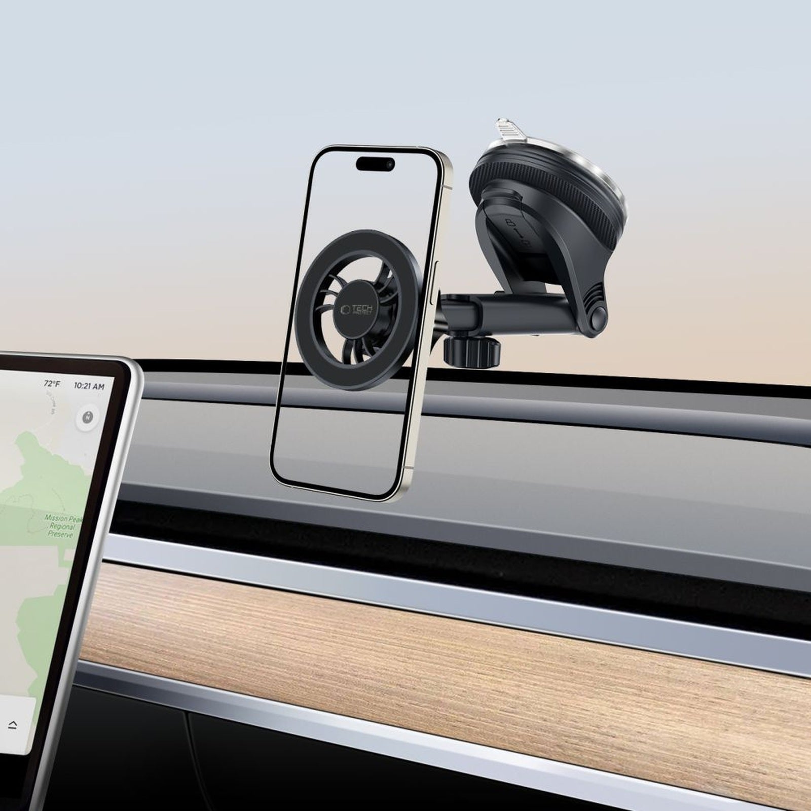Mobile Phone Stands – MagSafe magnetic car holder for smartphone - Carlat