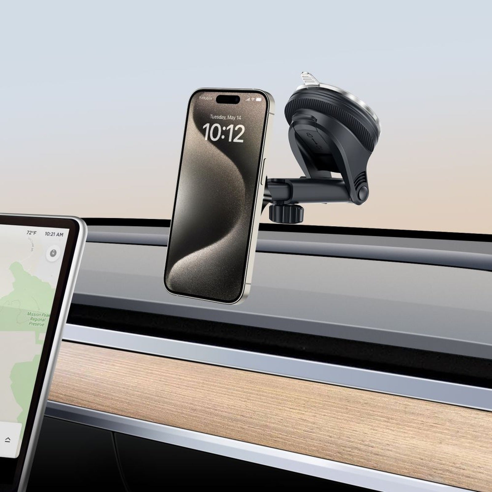 Mobile Phone Stands – MagSafe magnetic car holder for smartphone - Carlat