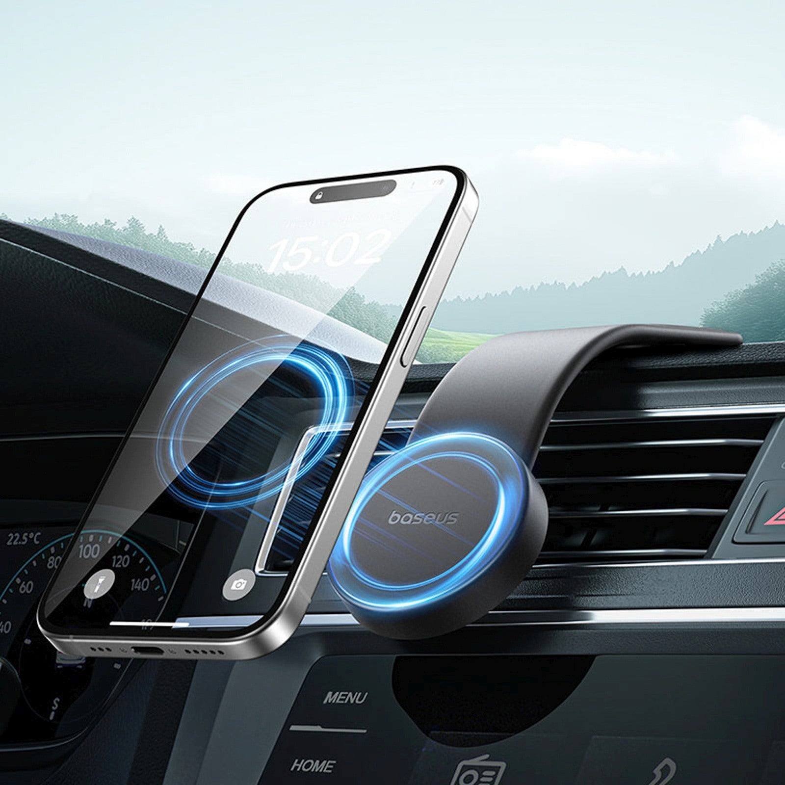 Mobile Phone Stands – Magnetic car holder for a smartphone - Carlat