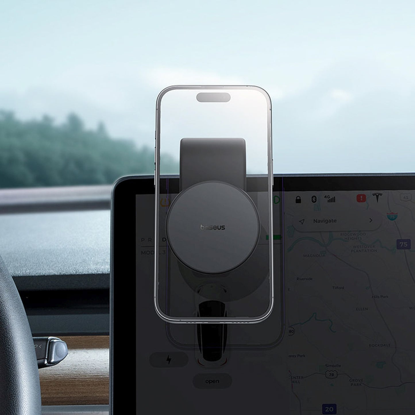 Mobile Phone Stands – Magnetic car holder for a smartphone - Carlat