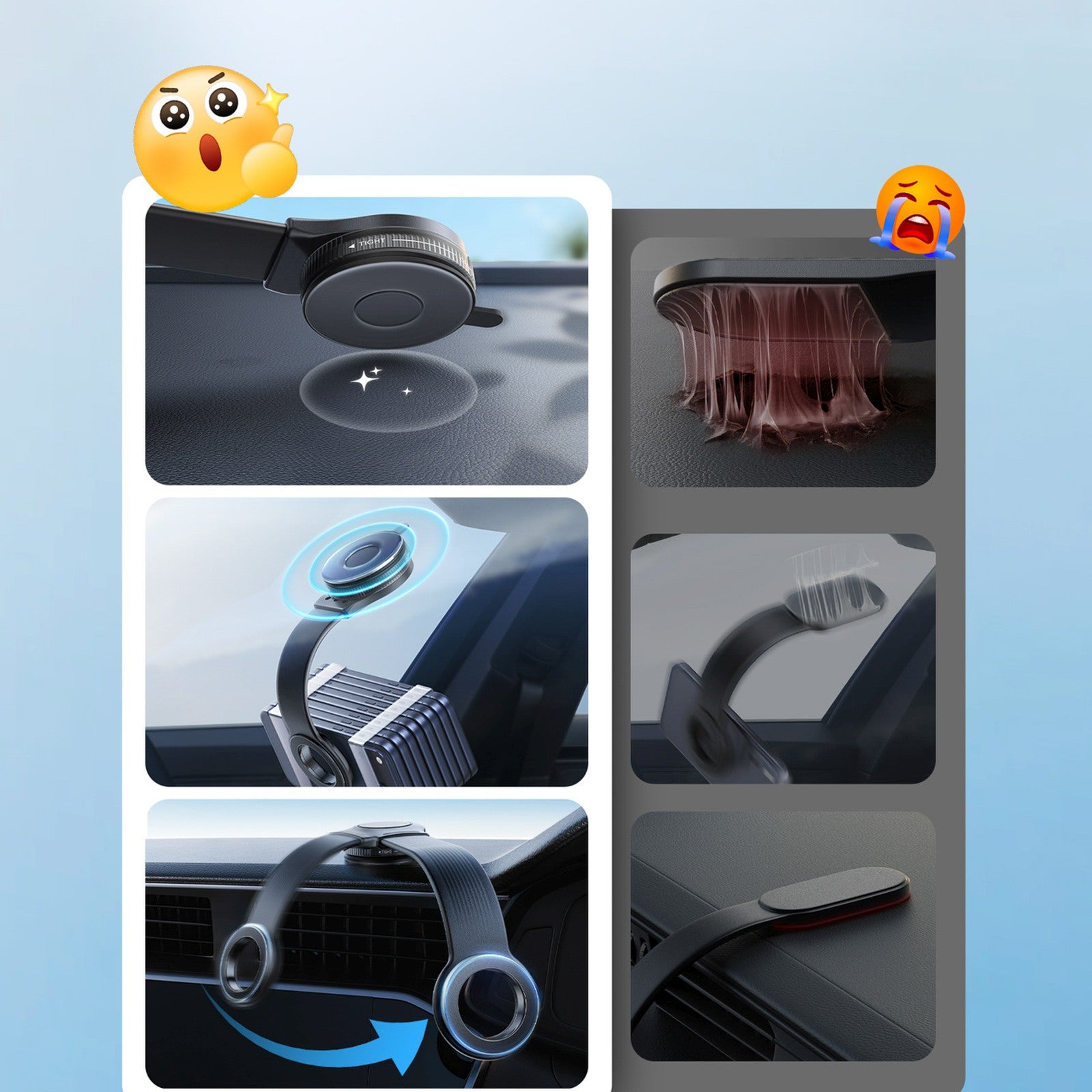 Mobile Phone Stands – Magnetic car holder for a smartphone - Carlat