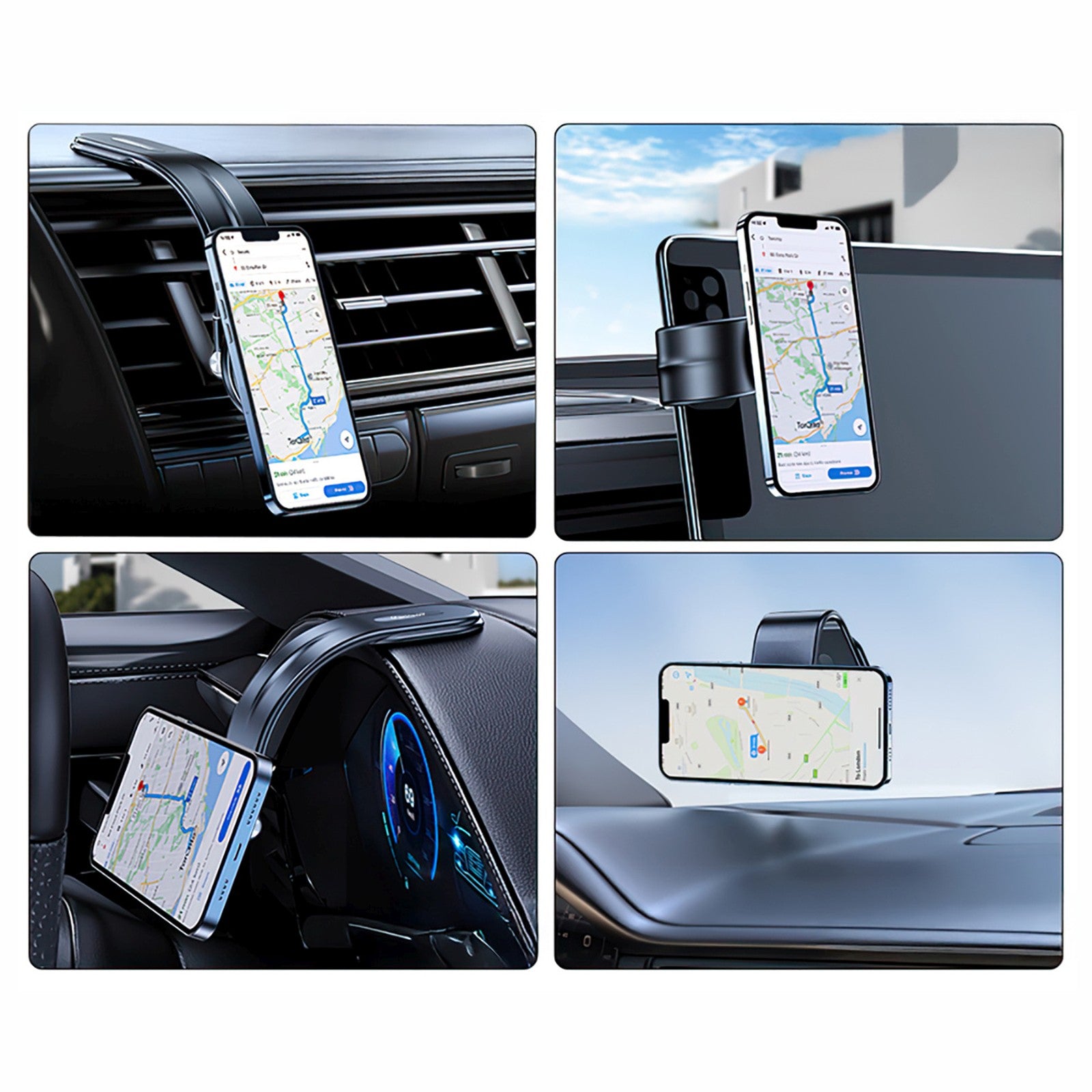 Mobile Phone Stands – Magnetic car holder with inductive phone - Carlat