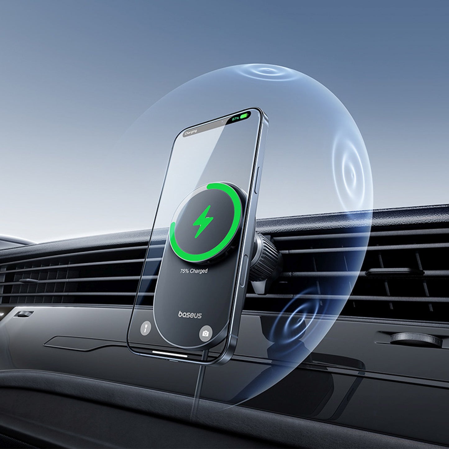 Mobile Phone Stands – Magnetic holder with inductive charger for - Carlat