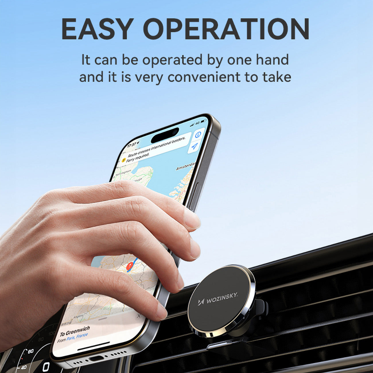 Mobile Phone Stands – Magnetic phone holder for car air - Carlat