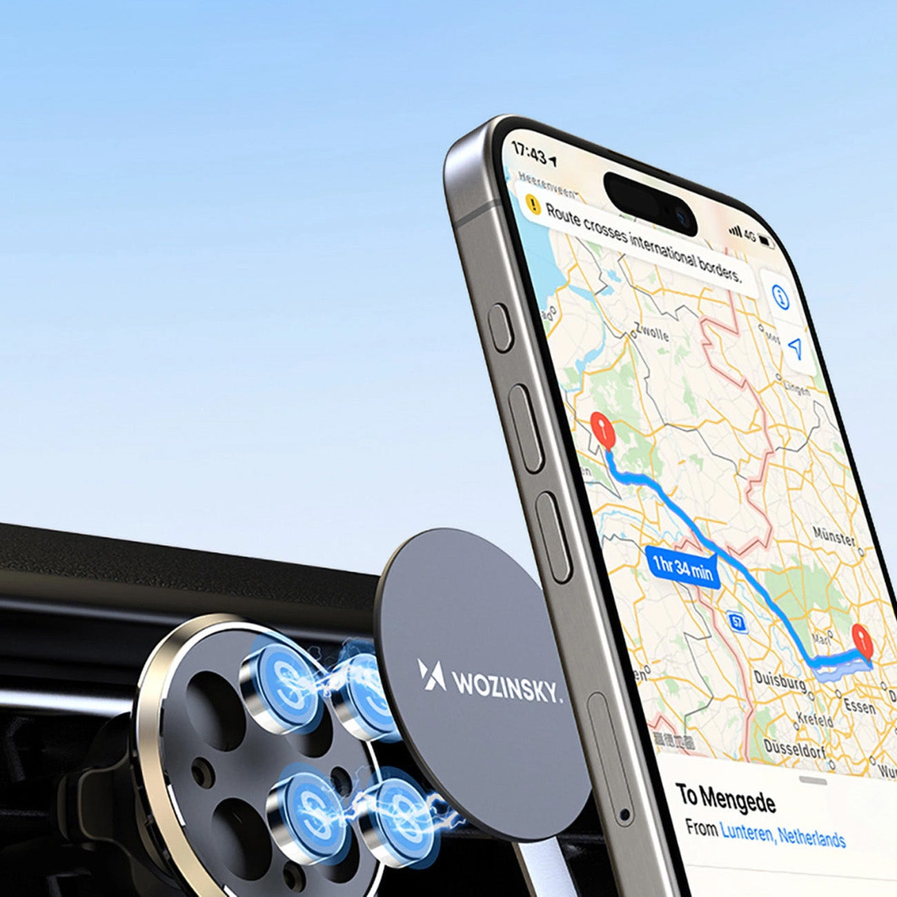 Mobile Phone Stands – Magnetic phone holder for car air - Carlat