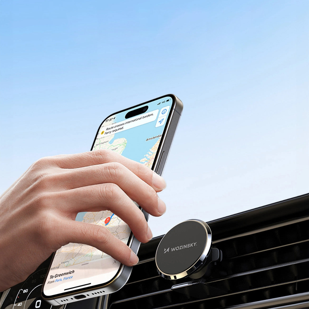 Mobile Phone Stands – Magnetic phone holder for car air - Carlat