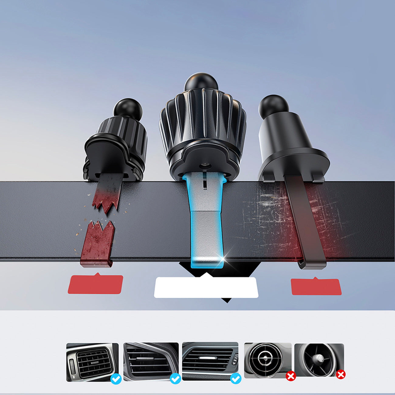 Mobile Phone Stands – Magnetic phone holder with 15W inductive - Carlat
