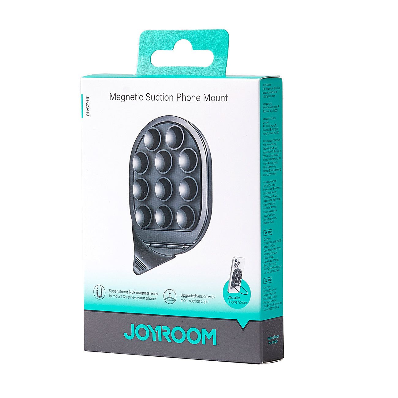 Mobile Phone Stands – Magnetic smartphone holder with suction cups - Carlat