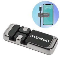 Mobile Phone Stands – Self-adhesive magnetic phone holder with cable - Carlat