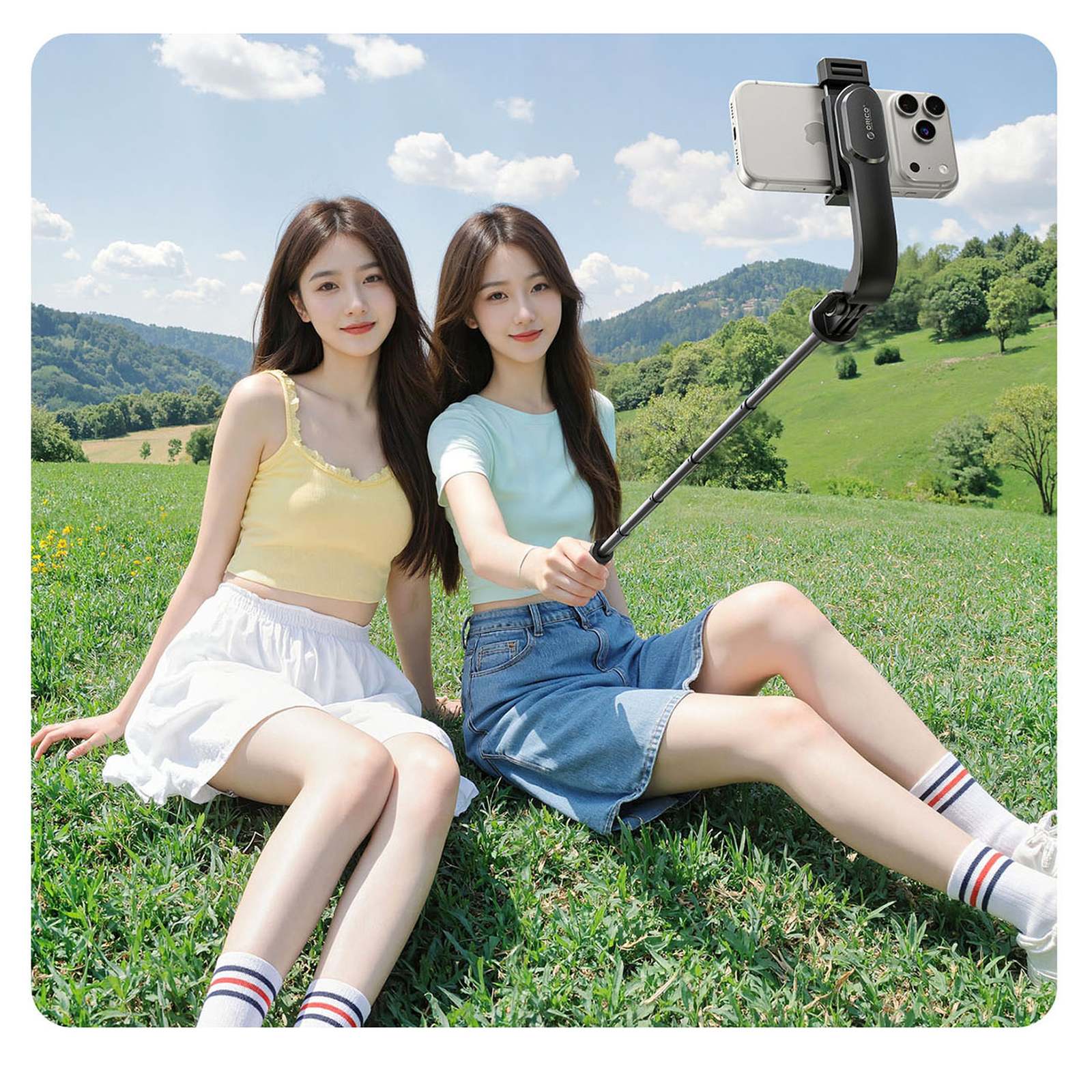 Mobile Phone Stands – Selfie stick mini aluminum tripod Bluetooth - Carlat