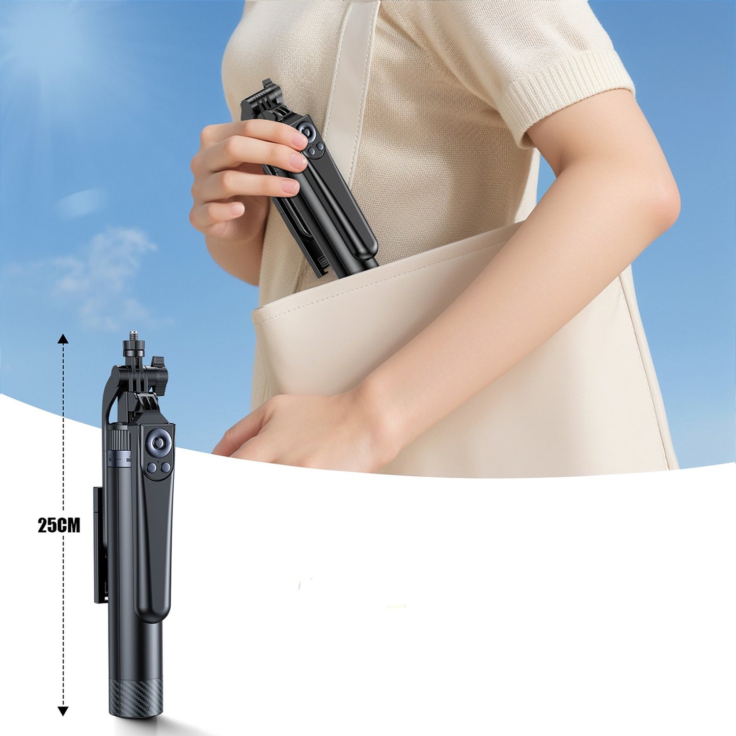 Mobile Phone Stands – Selfie stick stick with smartphone holder, - Carlat