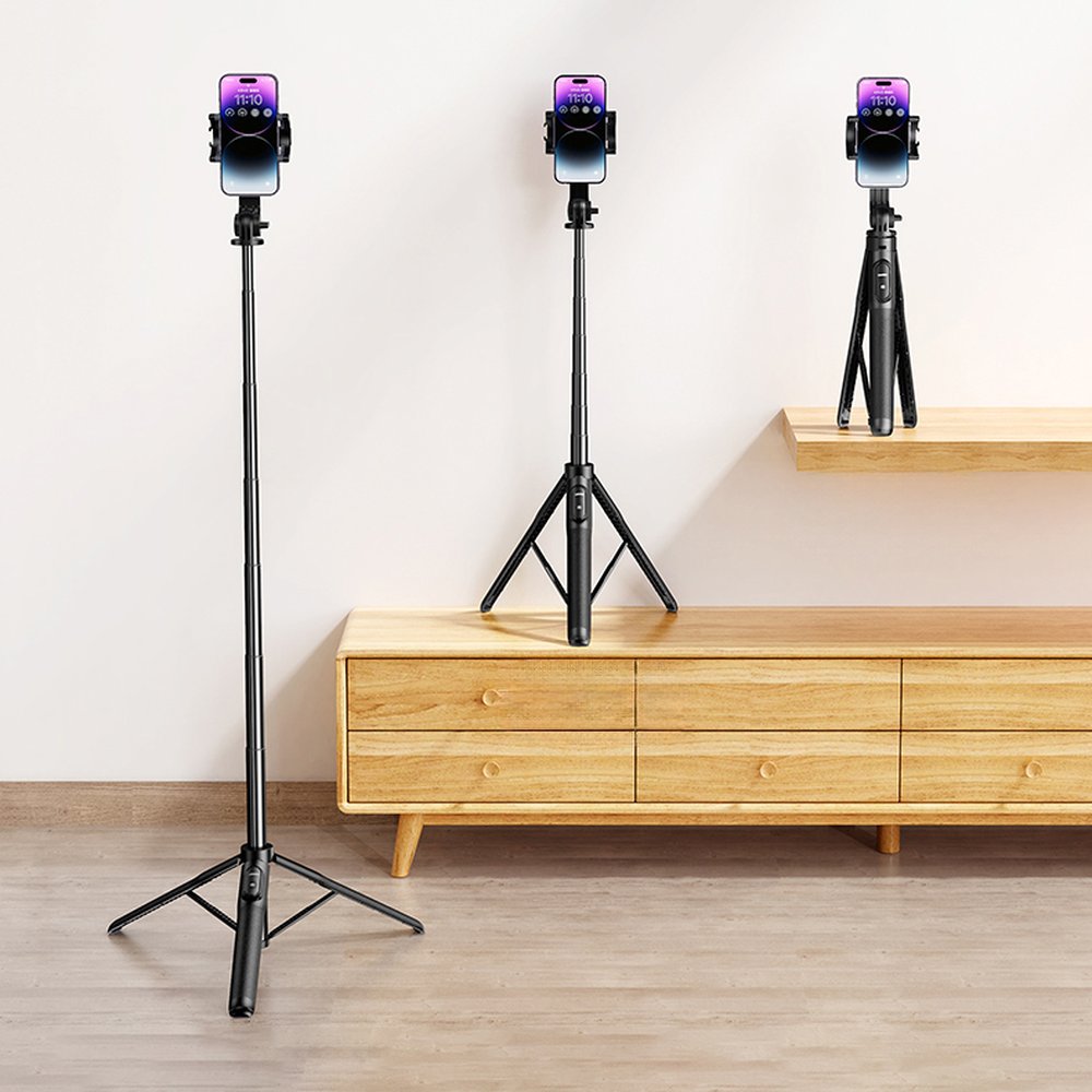 Mobile Phone Stands – Selfie stick, telescopic phone stick with - Carlat