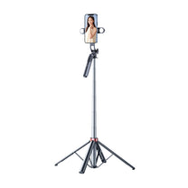 Mobile Phone Stands – Selfie stick telescopic photo tripod with - Carlat