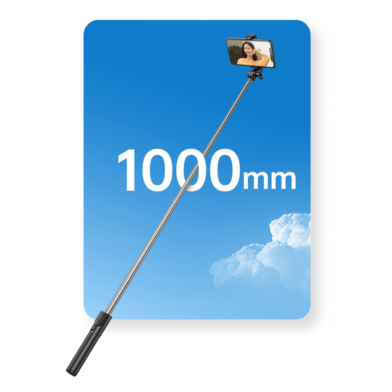 Mobile Phone Stands – Selfie stick, telescopic tripod stick with - Carlat