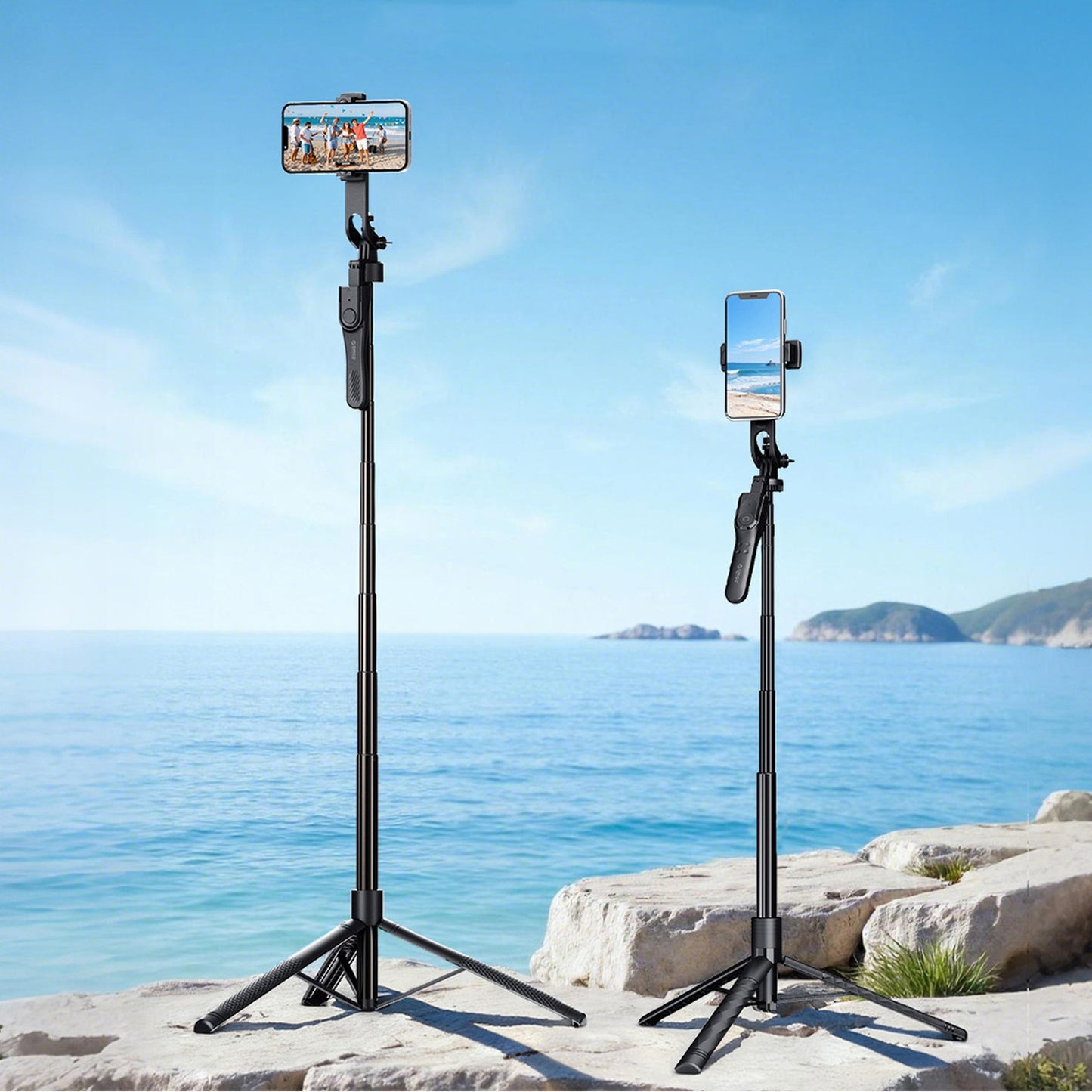 Mobile Phone Stands – Selfie stick tripod 1/4'' for phone - Carlat