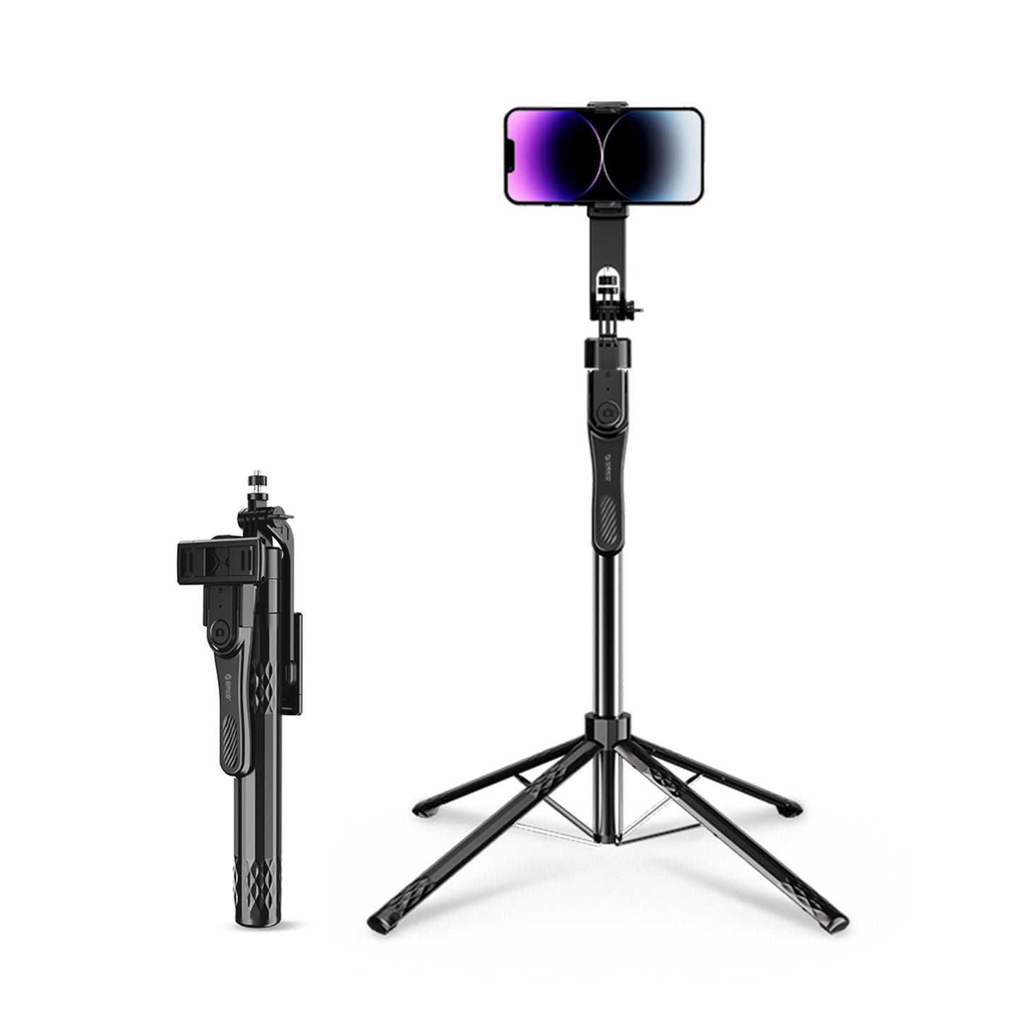 Mobile Phone Stands – Selfie stick tripod 1/4'' for phone - Carlat
