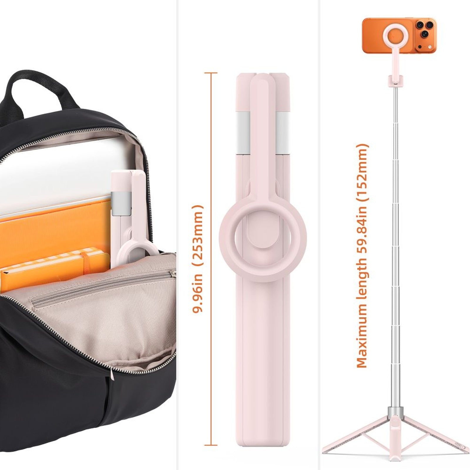 Mobile Phone Stands – Selfie stick, tripod stick for Bluetooth - Carlat