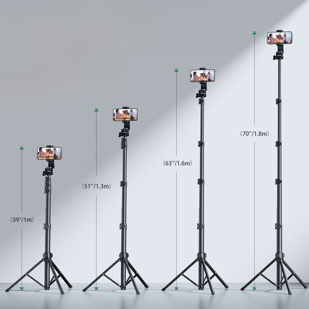 Mobile Phone Stands – Selfie stick with stand and Bluetooth - Carlat
