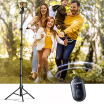 Mobile Phone Stands – Selfie stick with stand and Bluetooth - Carlat