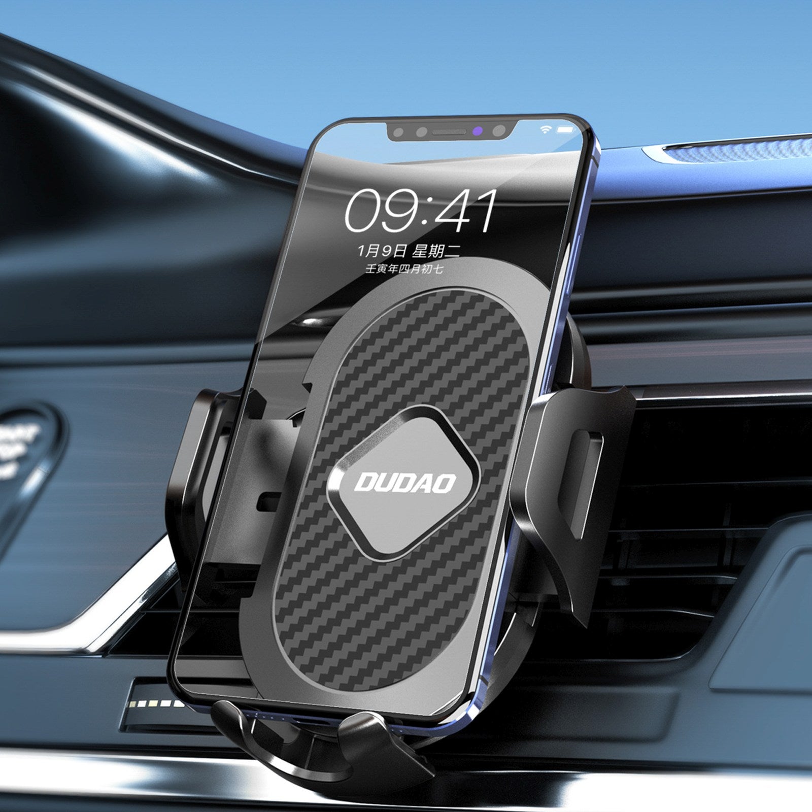 Mobile Phone Stands – Smartphone clamp car holder for air - Carlat