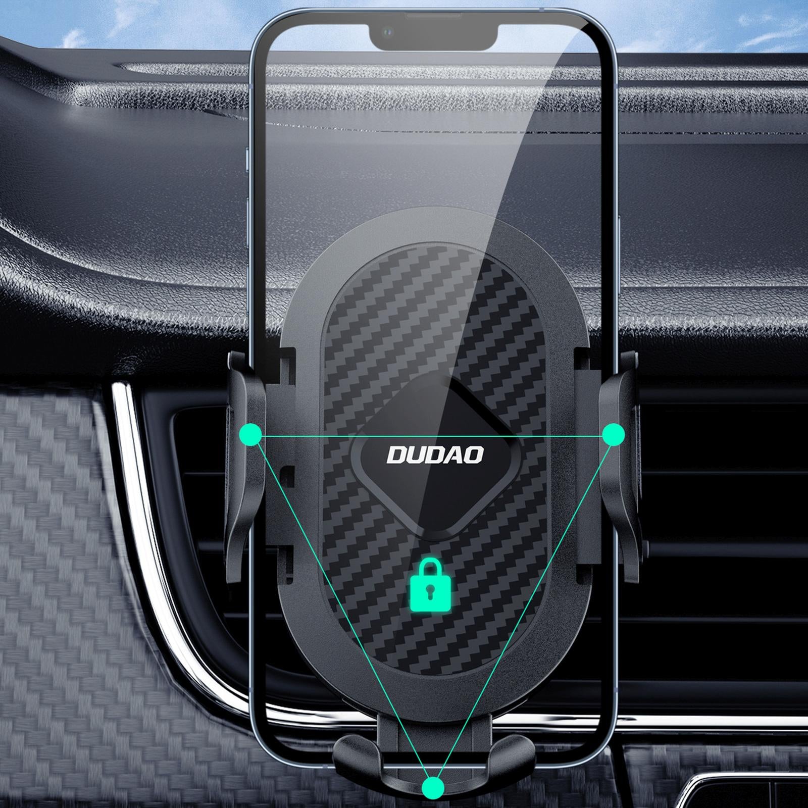 Mobile Phone Stands – Smartphone clamp car holder for air - Carlat
