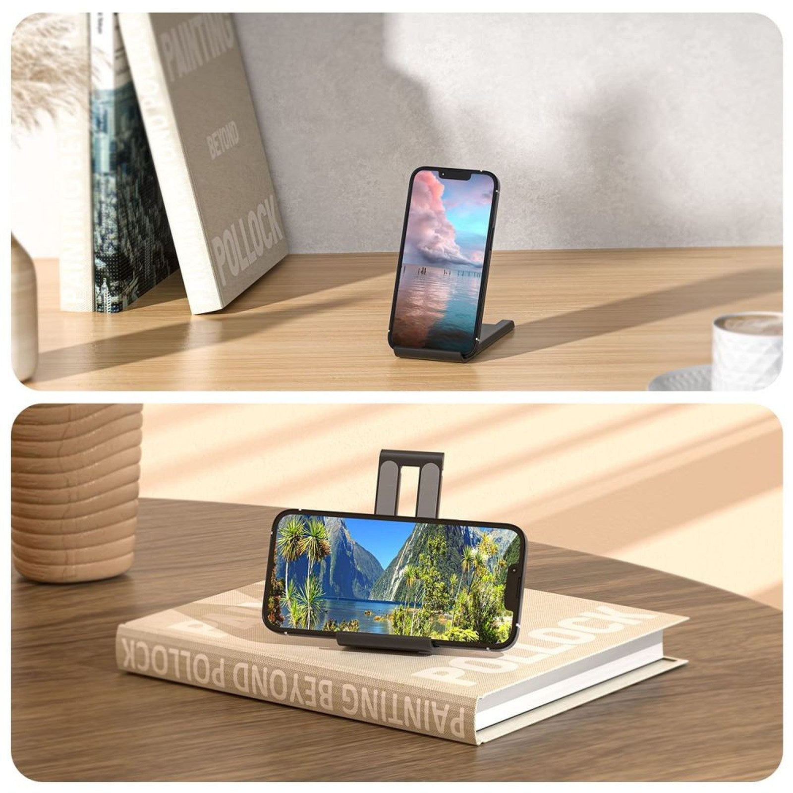 Mobile Phone Stands – Stand stand holder for smartphone foldable - Carlat