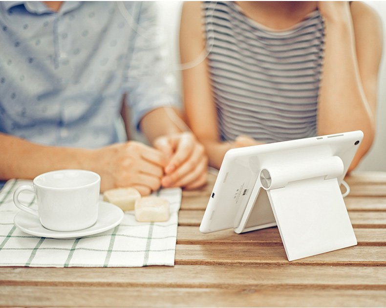 Mobile Phone Stands – Stand, stand, phone holder, tablet, white - Carlat