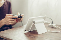 Mobile Phone Stands – Stand, stand, phone holder, tablet, white - Carlat