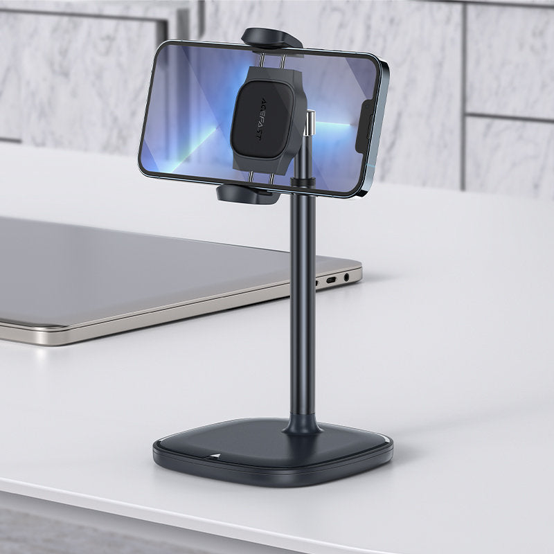 Mobile Phone Stands – Stand, telescopic phone holder, black - Carlat