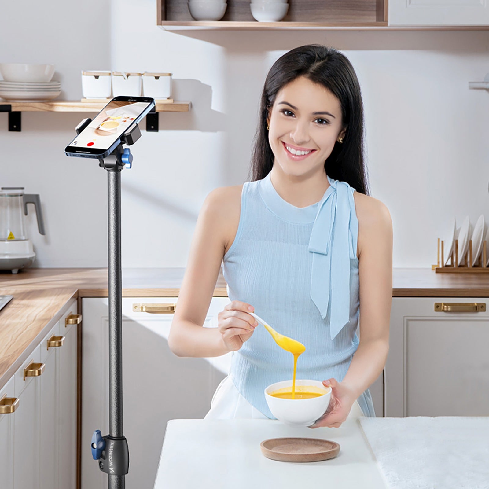 Mobile Phone Stands – Strong tripod tripod made of carbon - Carlat
