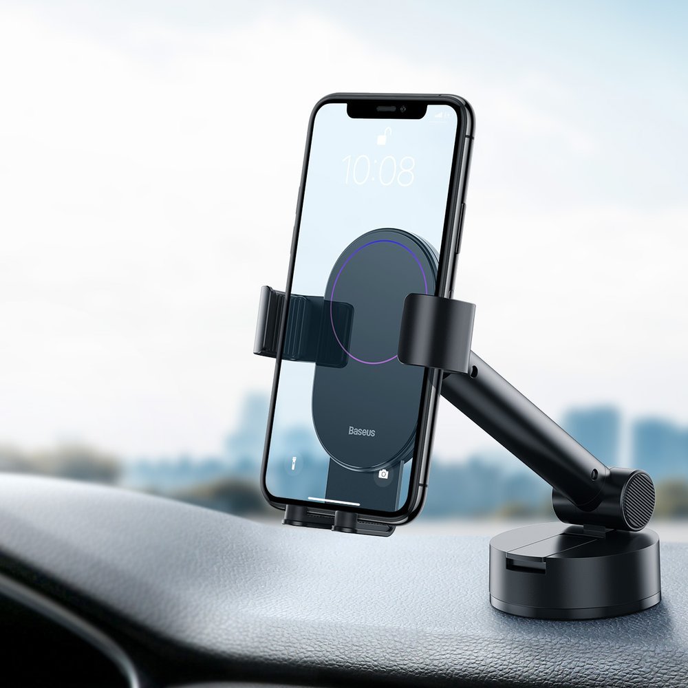 Mobile Phone Stands – Telescopic gravity car holder for glass, - Carlat