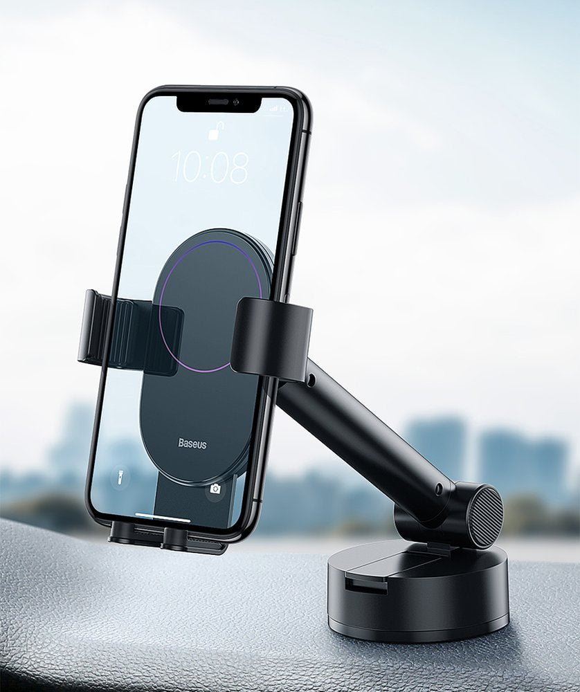Mobile Phone Stands – Telescopic gravity car holder for glass, - Carlat