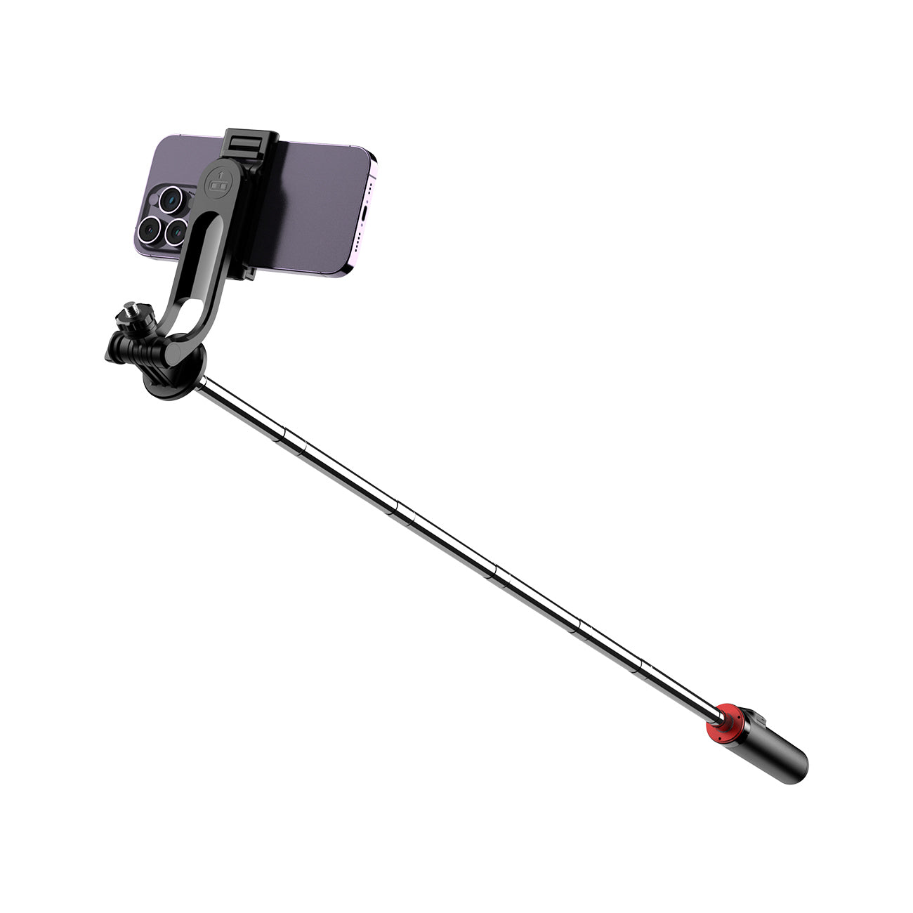 Mobile Phone Stands – Telescopic selfie stick with remote control, - Carlat