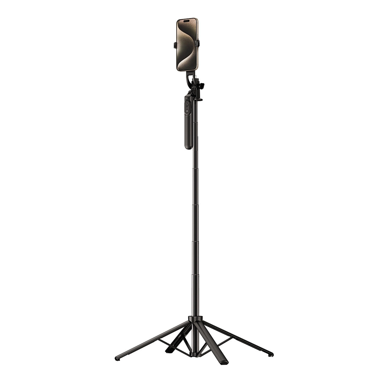 Mobile Phone Stands – Telescopic selfie stick with remote control, - Carlat
