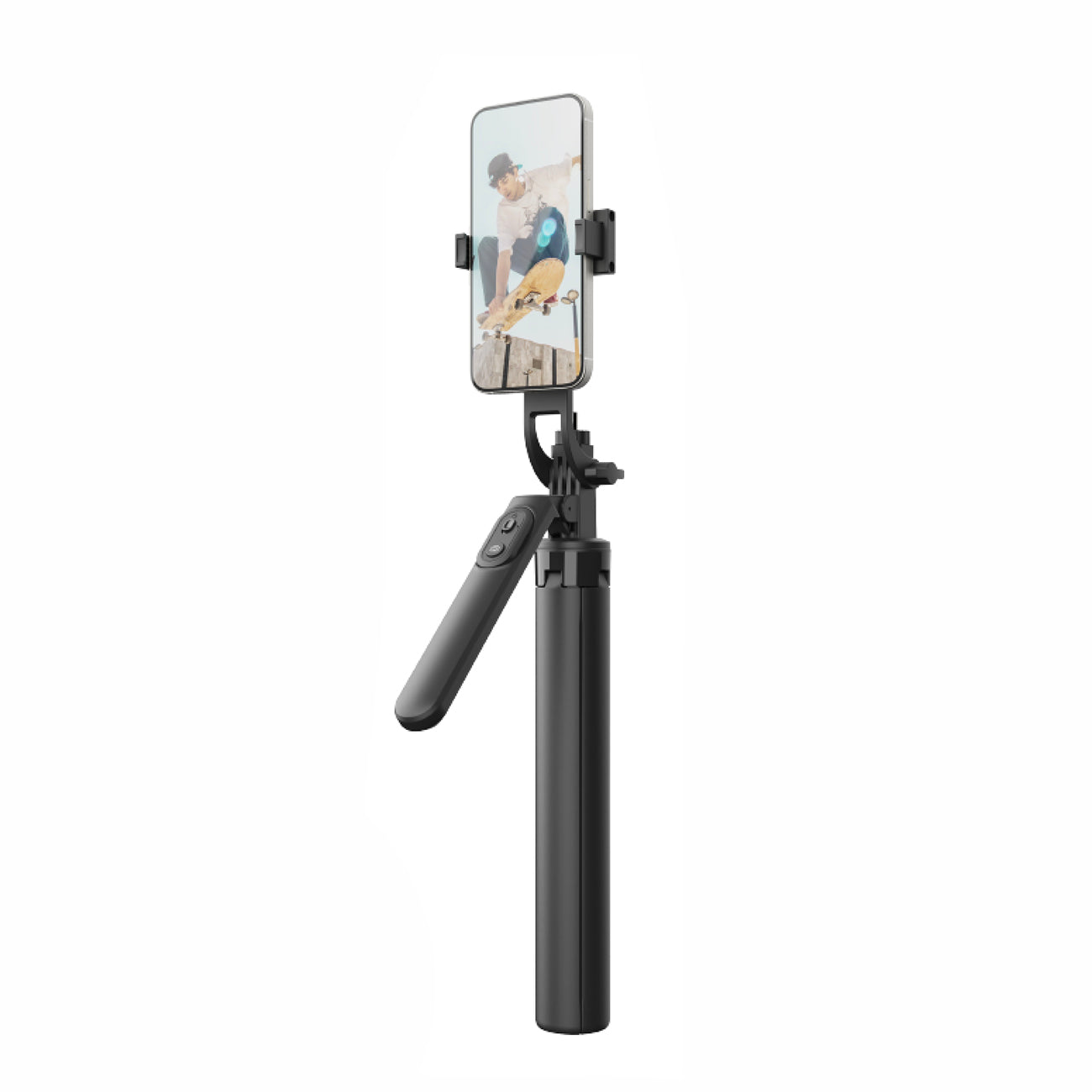Mobile Phone Stands – Telescopic selfie stick with remote control, - Carlat