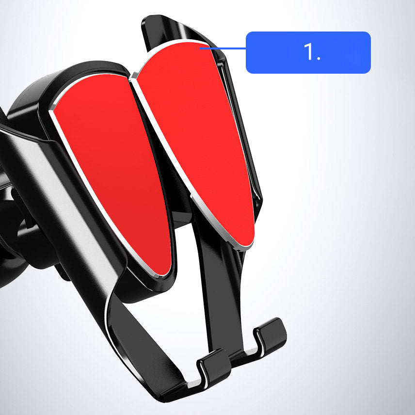 Mobile Phone Stands – Universal gravity car phone holder, dark - Carlat