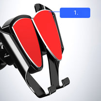 Mobile Phone Stands – Universal gravity car phone holder, dark - Carlat