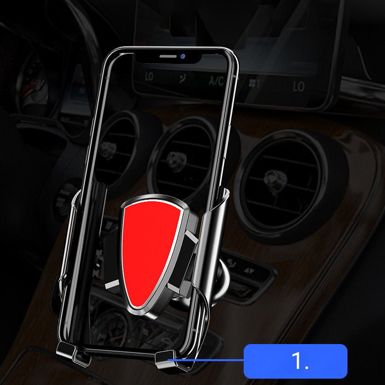 Mobile Phone Stands – Universal gravity car phone holder, dark - Carlat
