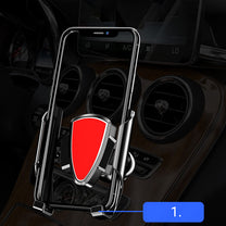 Mobile Phone Stands – Universal gravity car phone holder, dark - Carlat
