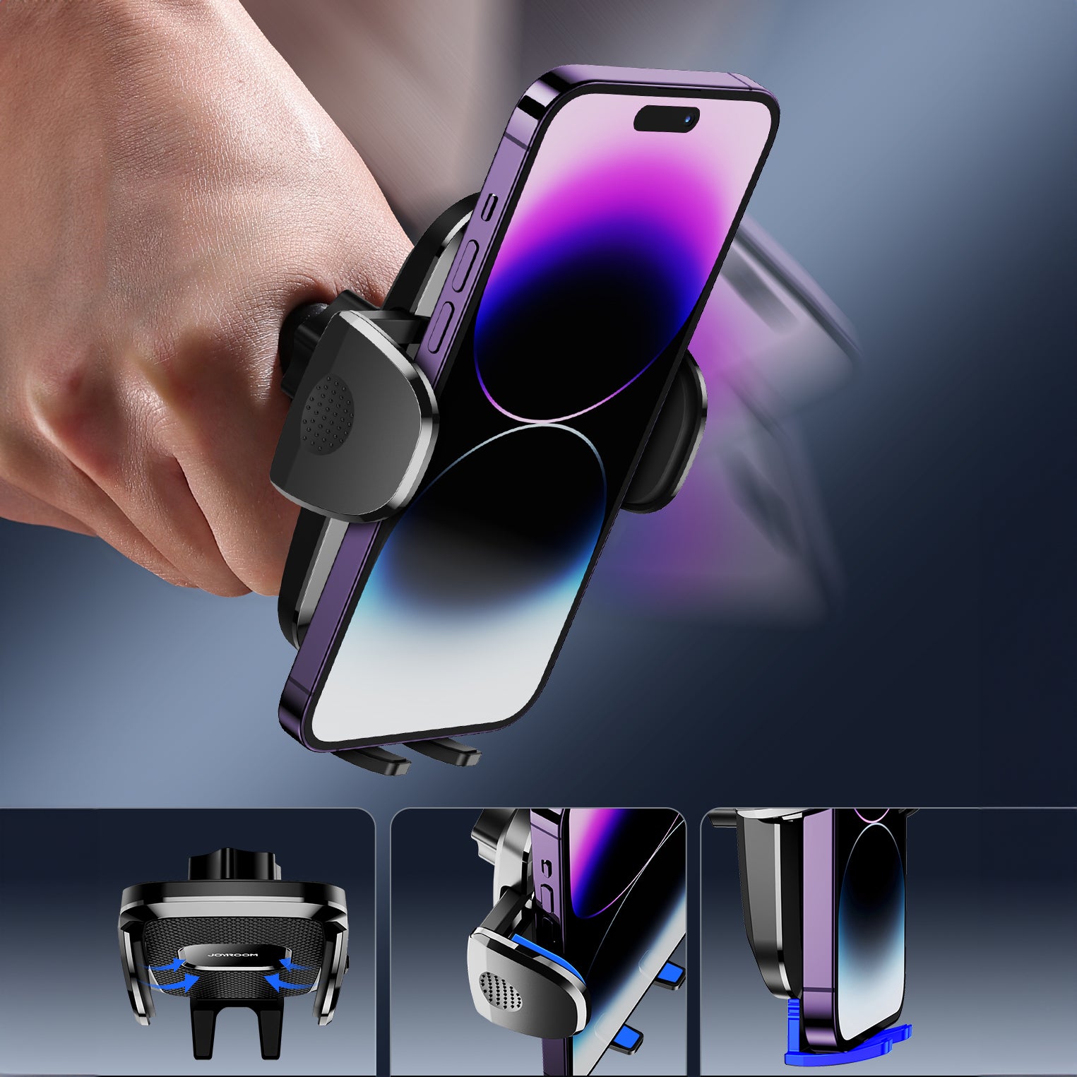 Mobile Phone Stands – Universal mechanical car phone holder for - Carlat