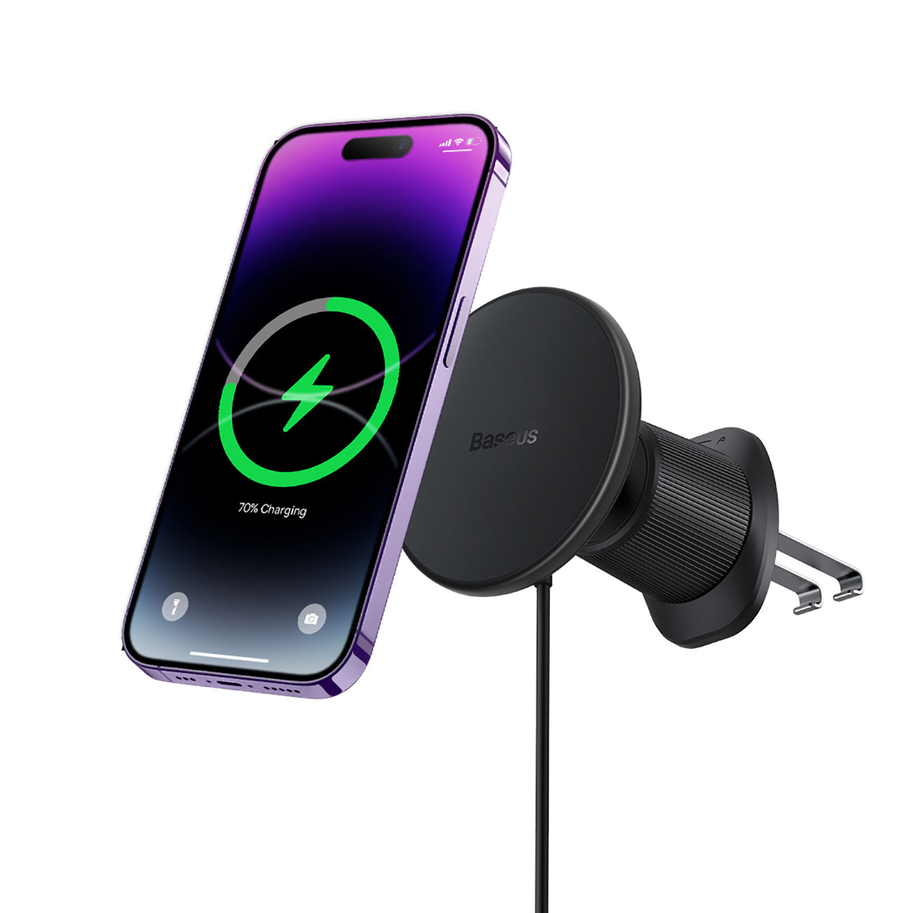 Mobile Phone Stands – iPhone car holder with 15W inductive - Carlat