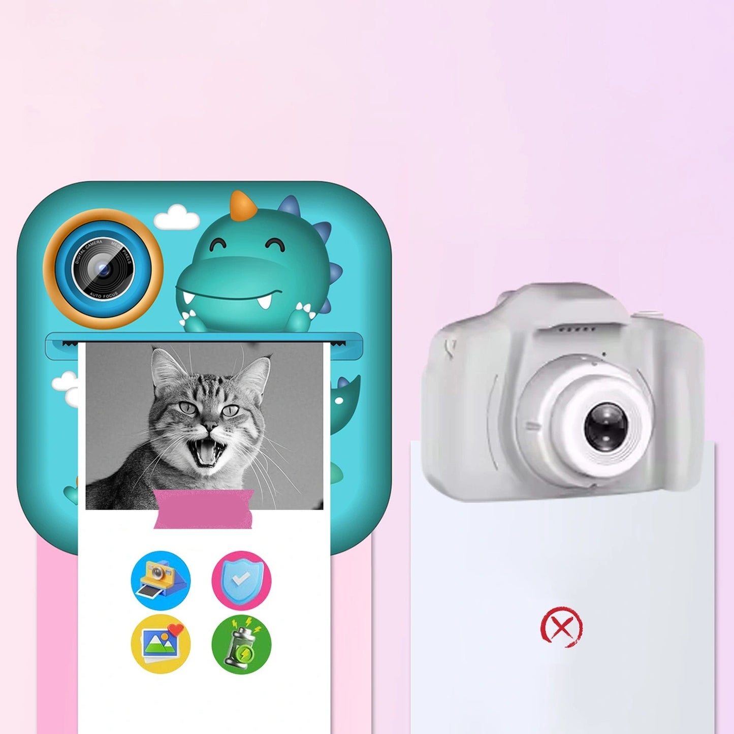 Mobile & Smart Phone Accessories – Camera with thermal printer - Carlat