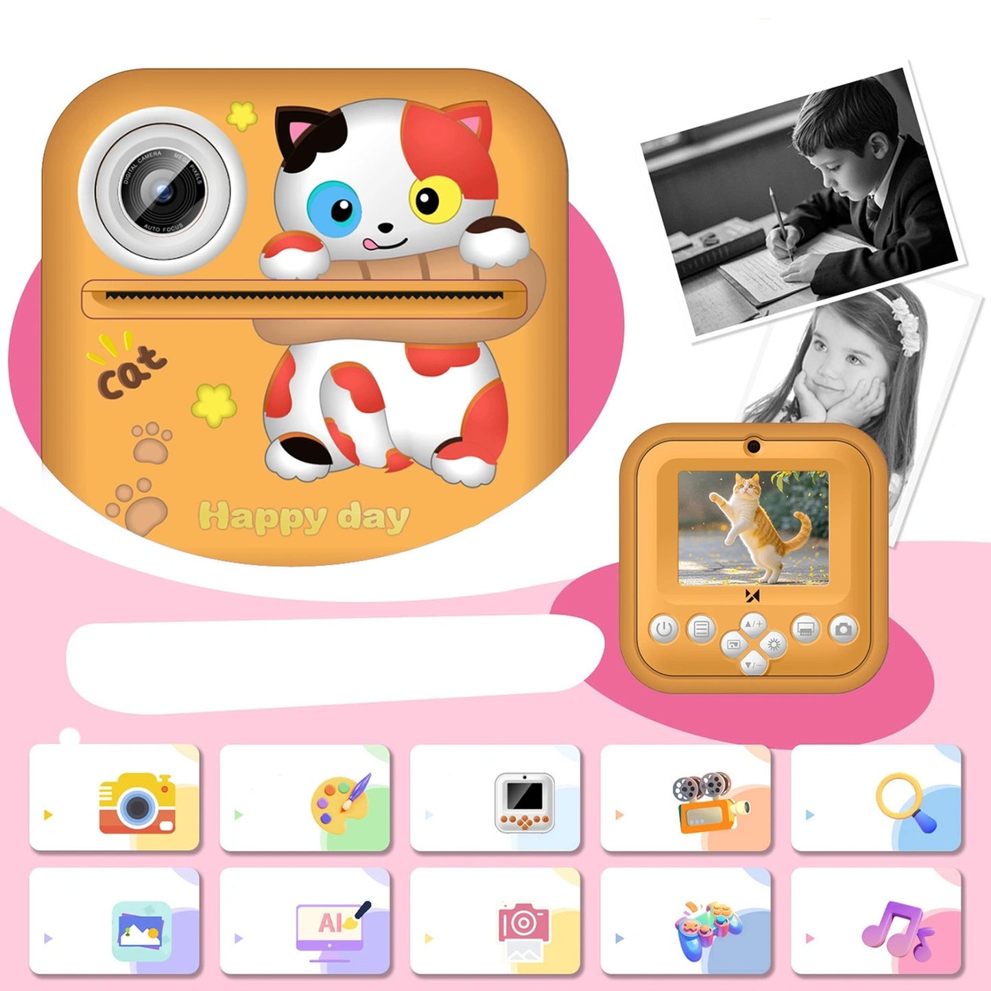 Mobile & Smart Phone Accessories – Camera with thermal printer - Carlat