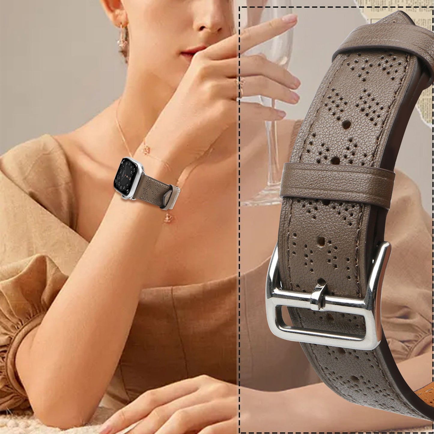 Mobile & Smart Phone Accessories – Leather strap bracelet for - Carlat